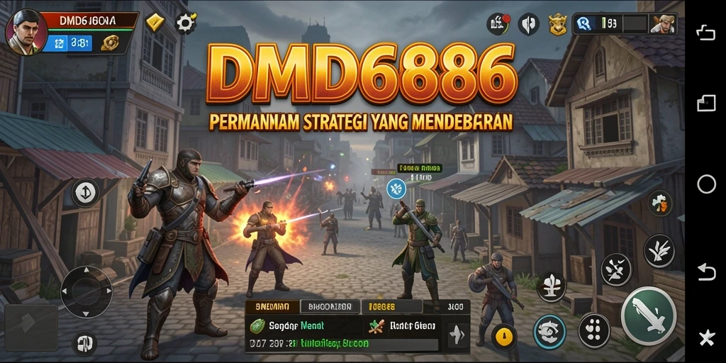 Gameplay DMD686 yang mendebarkan dan penuh strategi.