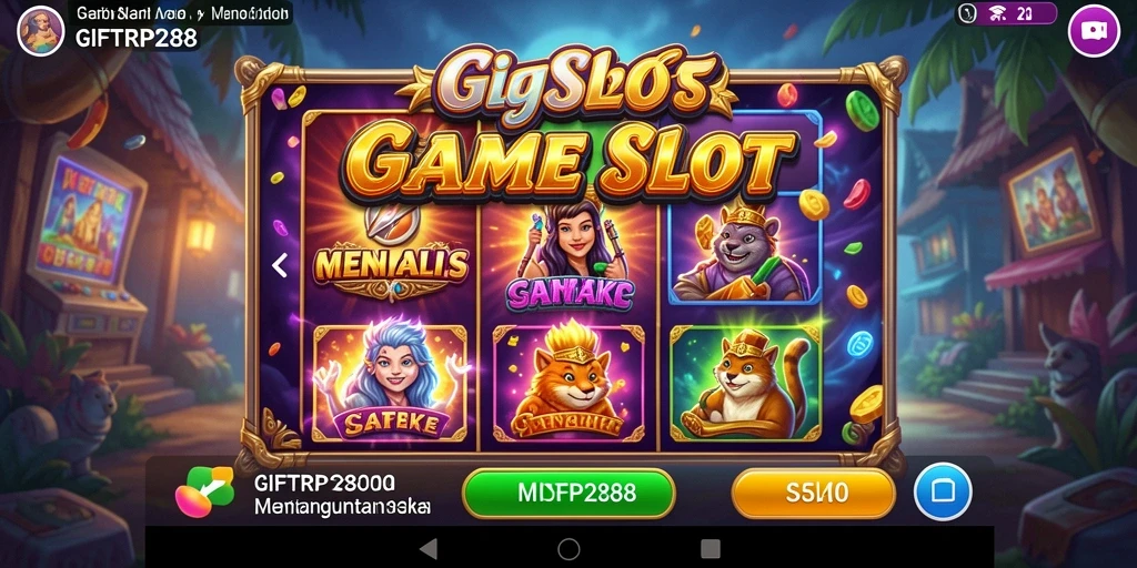 Tampilan gameplay menarik dari GIFTRP288 yang memukau.