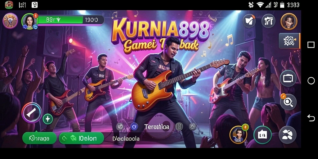 Tampilan gameplay KURNIA898 yang penuh warna dan menarik.