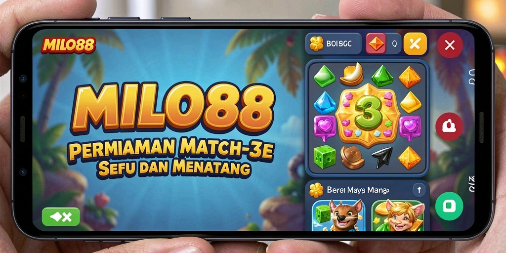 Tampilan gameplay seru dan penuh warna di MILO88.