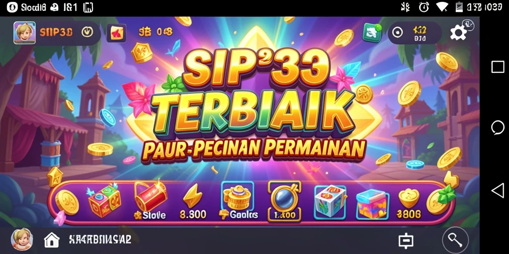 Tampilan gameplay SIP33 yang menarik dan menggembirakan bagi pemain Slot.