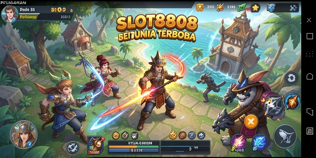 Screenshot utama menampilkan gameplay eksplorasi yang mendalam di dunia terbuka.