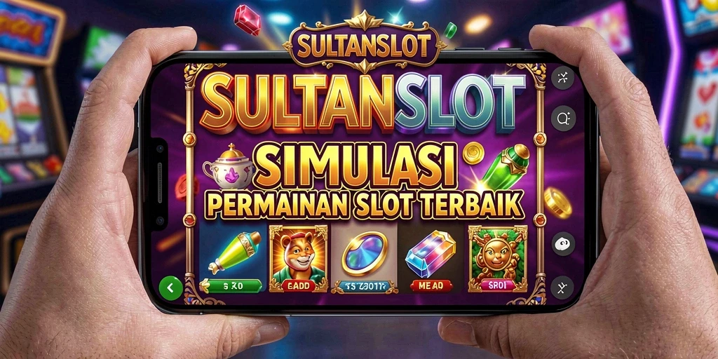 Screenshot utama SULTANSLOT menampilkan gameplay slot yang menarik dan seru.