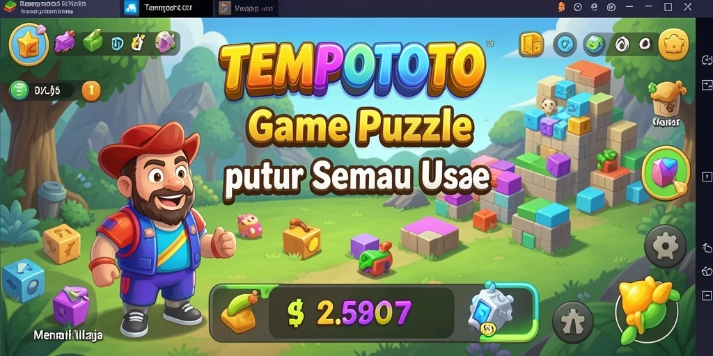 Gameplay seru dengan tantangan puzzle yang menegangkan.