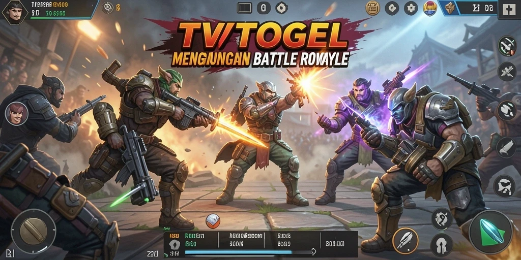 Gameplay mendebarkan di TVTOGEL dengan pertarungan Battle Royale.